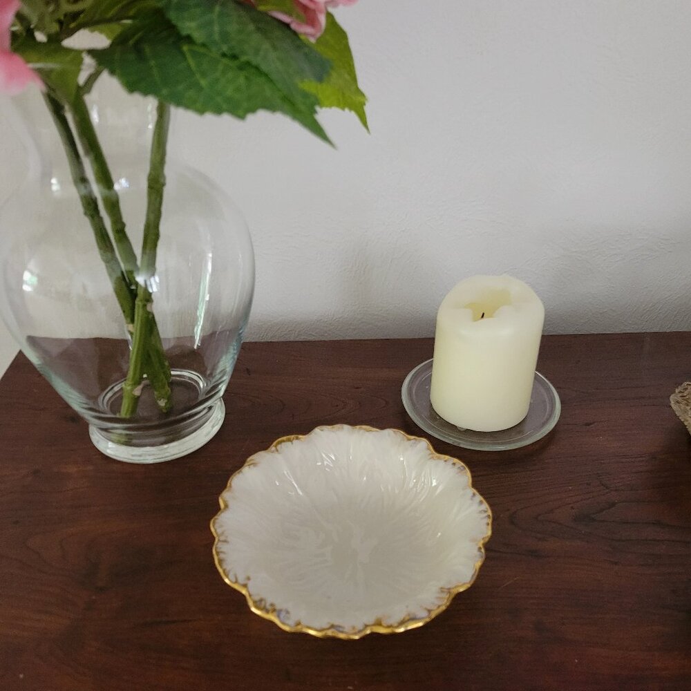 Lenox Gold Trimmed Decorative Bowl